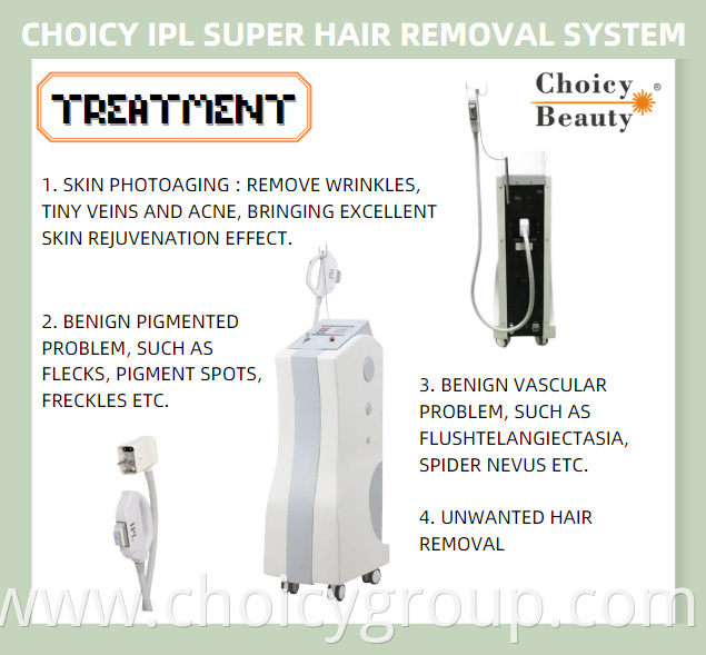 treatment of ipl hair removal